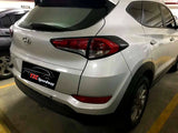 Hyundai Tucson Gen3 head and tailight covers - matte black