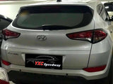 Hyundai Tucson Gen3 head and tailight covers - matte black