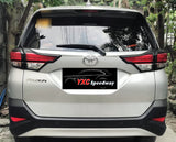 Toyota Rush matte black cover set without side mirror cover