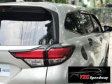 Toyota Rush matte black cover set without side mirror cover