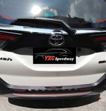 Toyota Rush rear bumper protection FITT style MADE IN INDONESIA