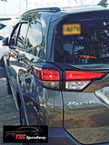 Toyota Rush matte black cover set without side mirror cover