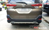 Toyota Rush rear diffuser V2