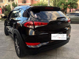 Hyundai Tucson Gen3 head and tailight covers - matte black