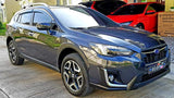 Subaru XV smoked visor with chrome accent