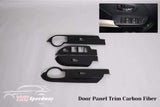 Toyota Rush Gearbox Panel 1 and 2 + Window Riser Panel Cover (CARBON FIBER)