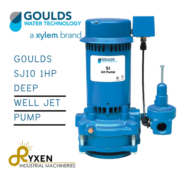 Goulds SJ10 Deepwell Jet Pump 1Hp