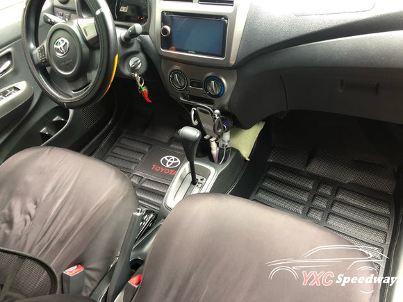 Toyota Wigo diamond deep dish matting