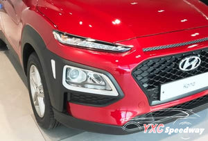 Hyundai Kona front and rear foglamp garnish