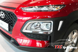 Hyundai Kona front and rear foglamp garnish