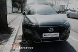 Hyundai Kona chrome bumper moulding