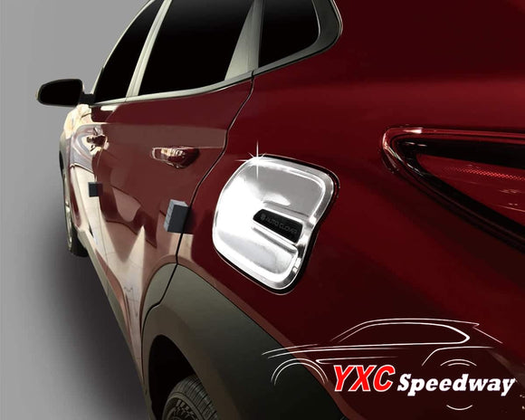 Hyundai Kona fuel tank moulding chrome