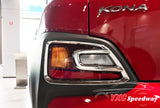 Hyundai Kona front and rear foglamp garnish